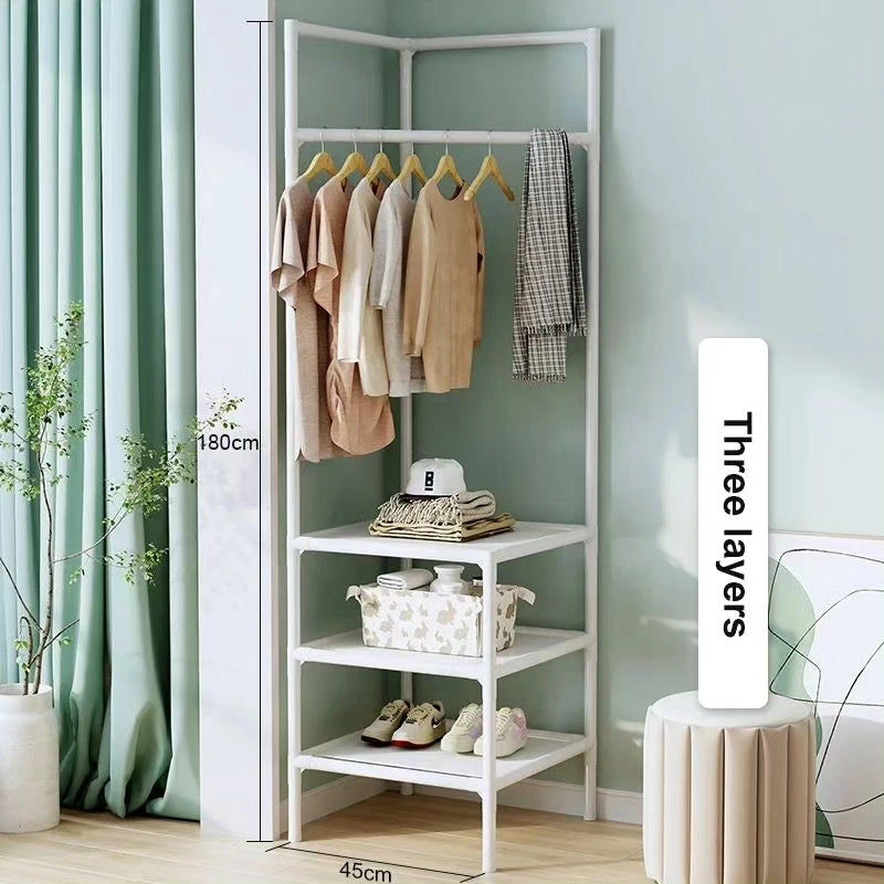 Clothes hanger coat rack organizer