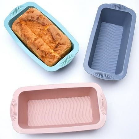 3D silicon muffin baking tins