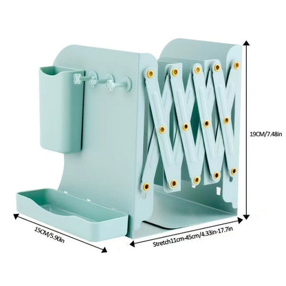 Expandable Metallic Bookshelf