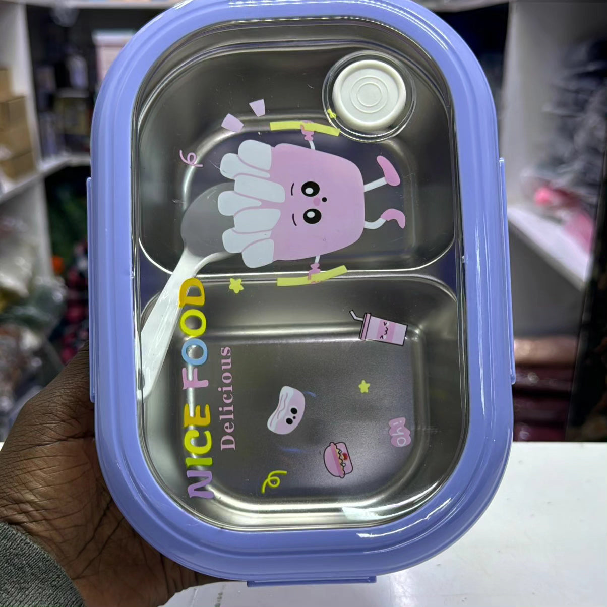 Bento Lunch Box with 2 Compartment