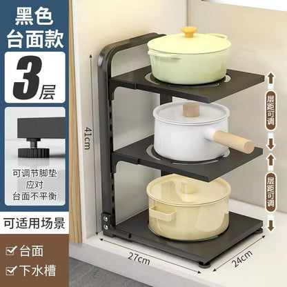 Pot storage rack