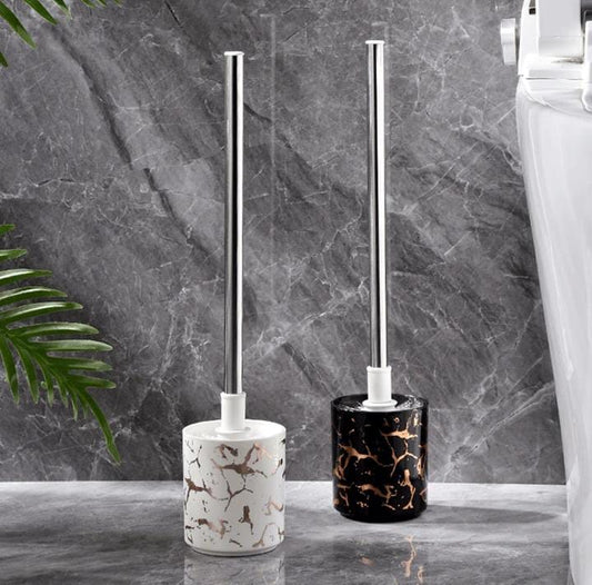 Marble toilet brush