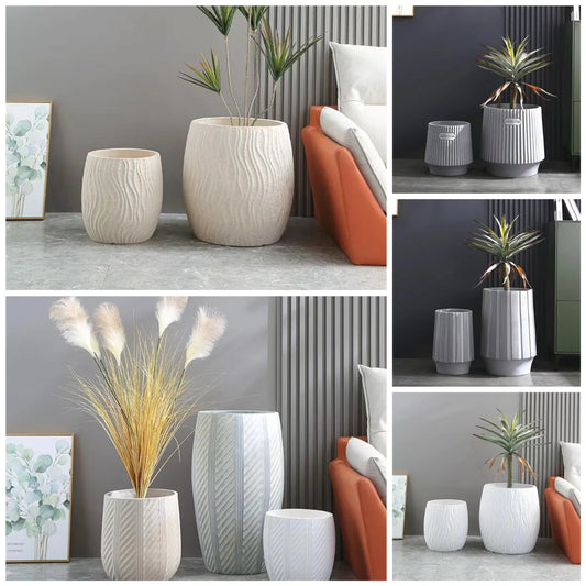 2 in 1 Inspirational concrete creative  flower pots /planter