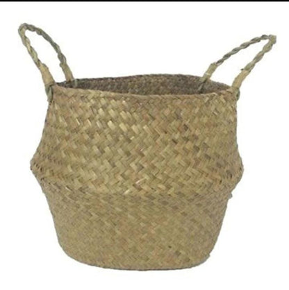 Rattan handmade baskets planters