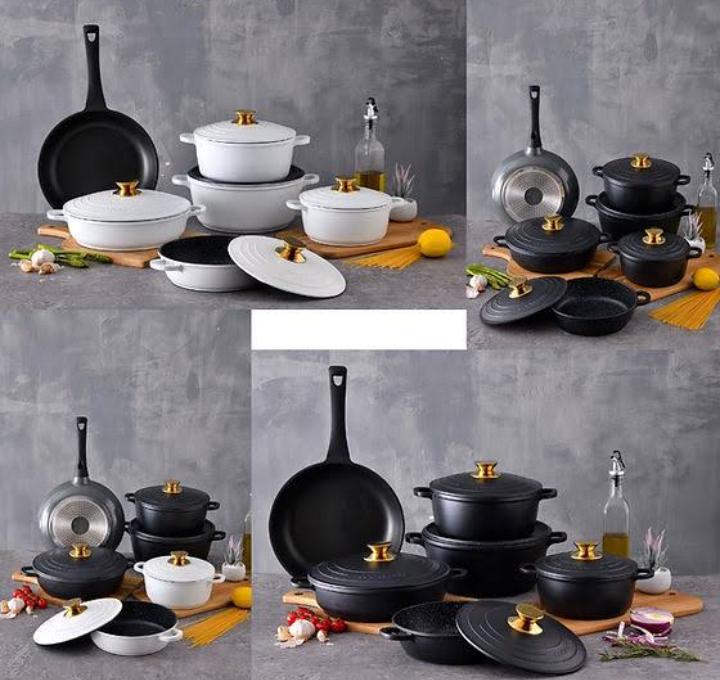 Die cast cookware set