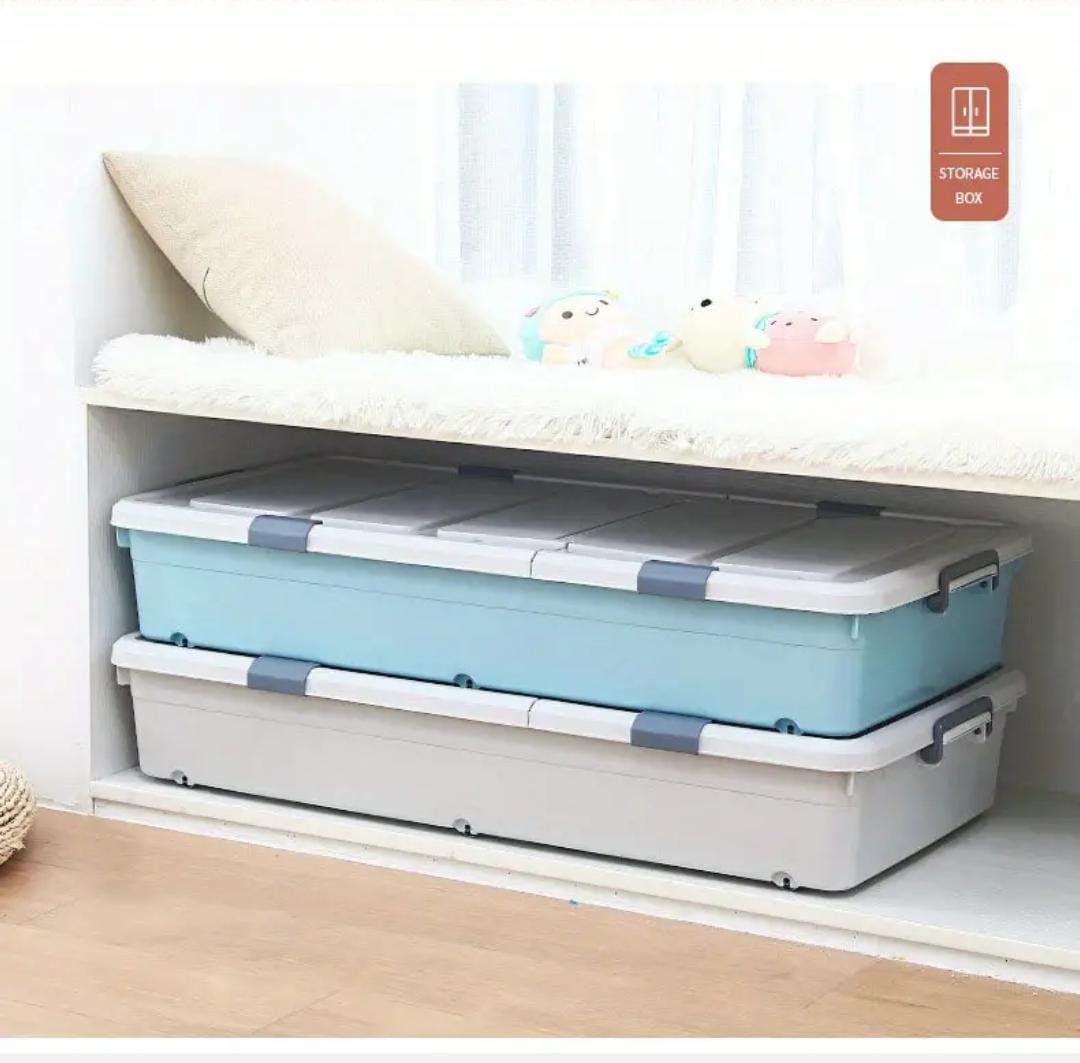 Underbed storage bins