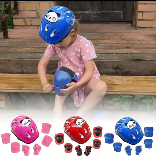 Kids helmet and guards