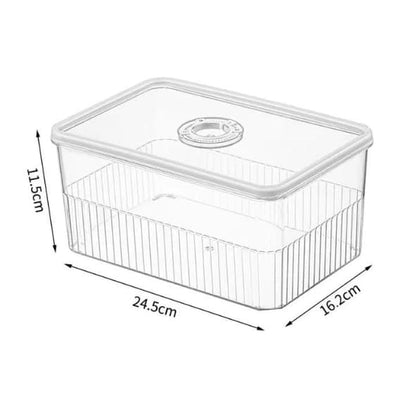 Clear Acrylic fridge storage containers