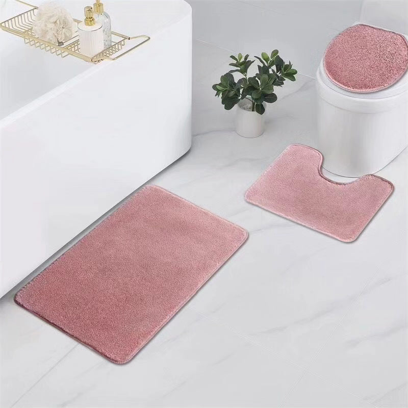 3pc absorbent Toilet Mat