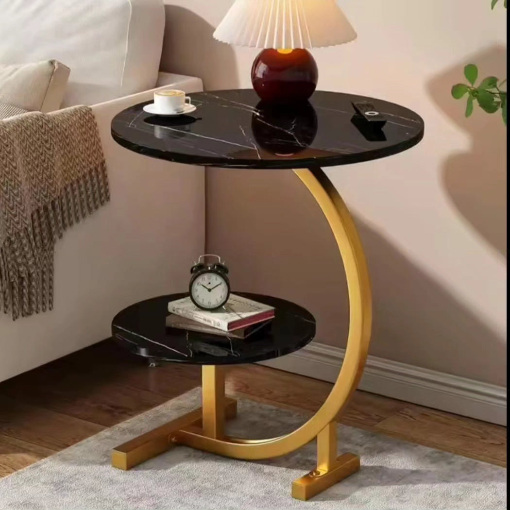 Luxury Double Layer Side Table