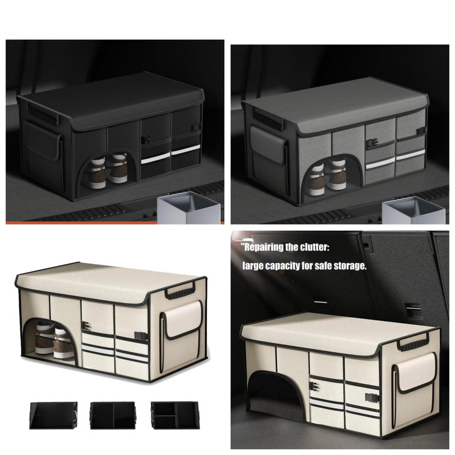 Car Trunk Foldable Storage Box