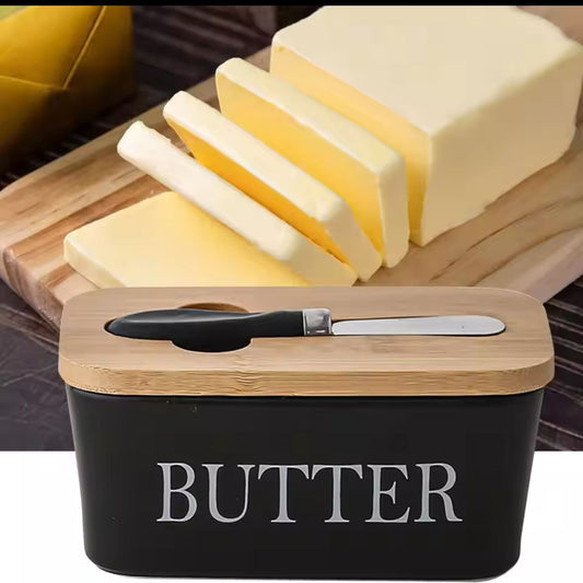 Black Butter Dish