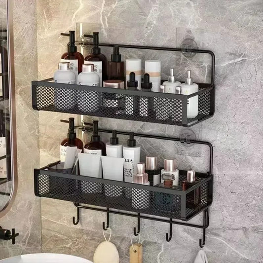 2pc Set Hanging Wall Mounted Storage Rack