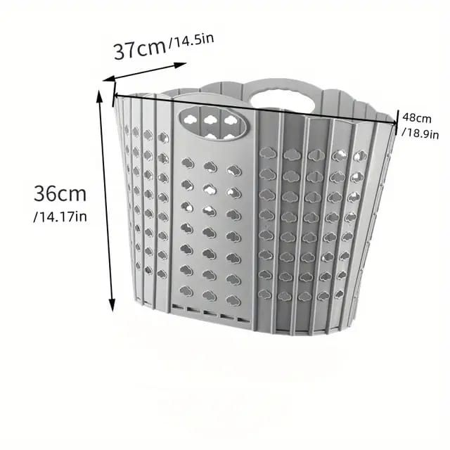 Folding Dirty Clothes Basket