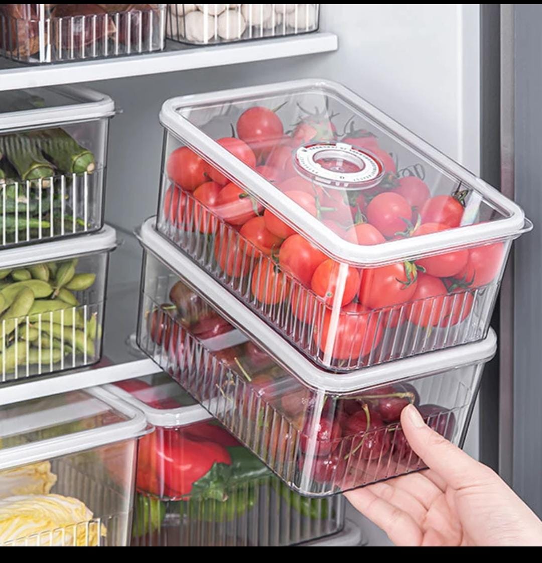 Clear Acrylic fridge storage containers