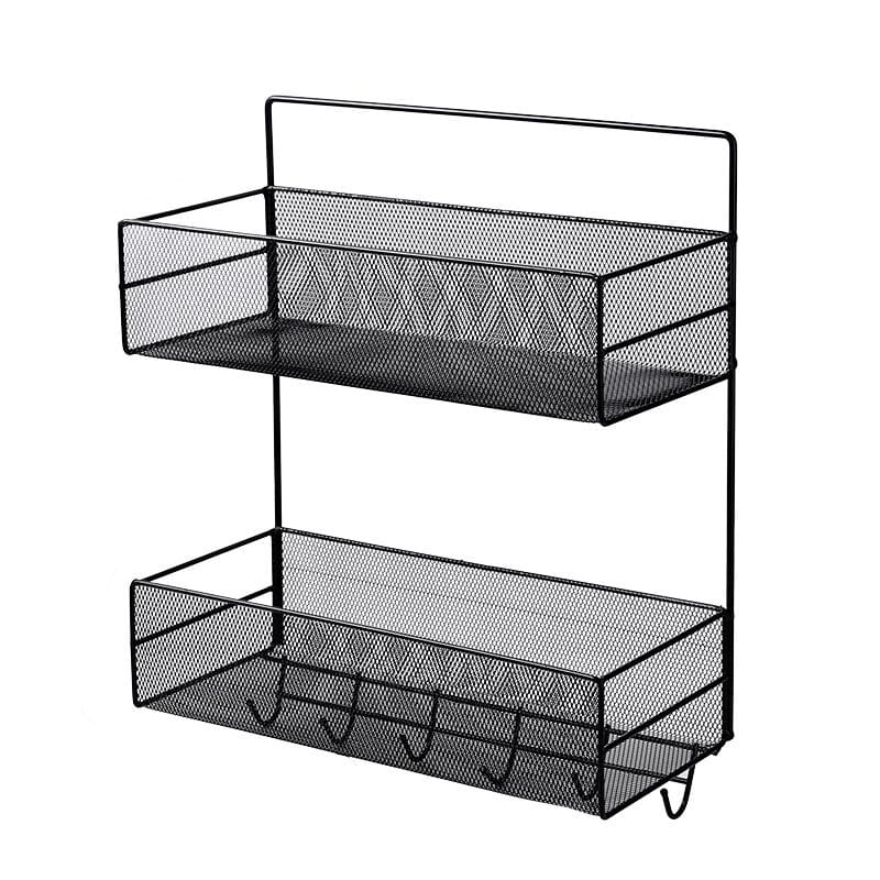 2 Layer Mesh Bathroom Rack