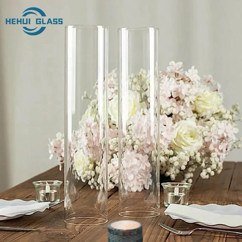 Modern creative clear  glass vase