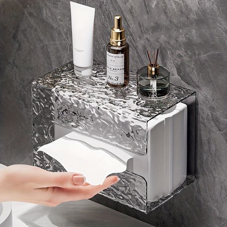 Acrylic Tissue Box Holder