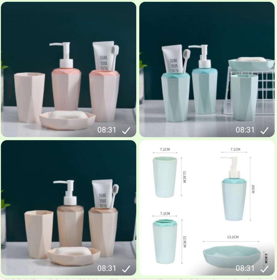 4Pc Bathroom set