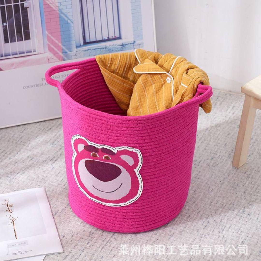 Kids cotton rope basket