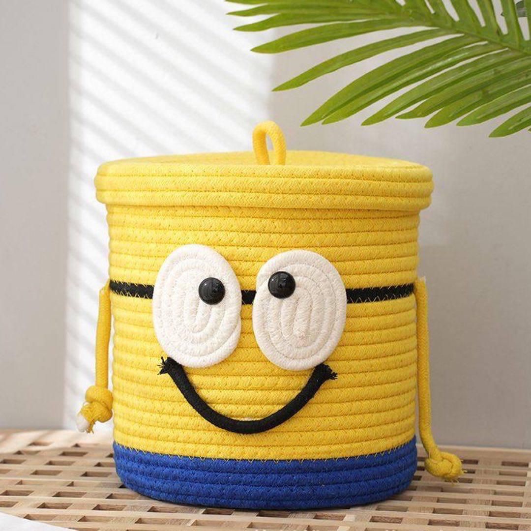 Kids cotton rope basket