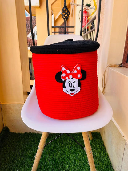 Kids cotton rope basket