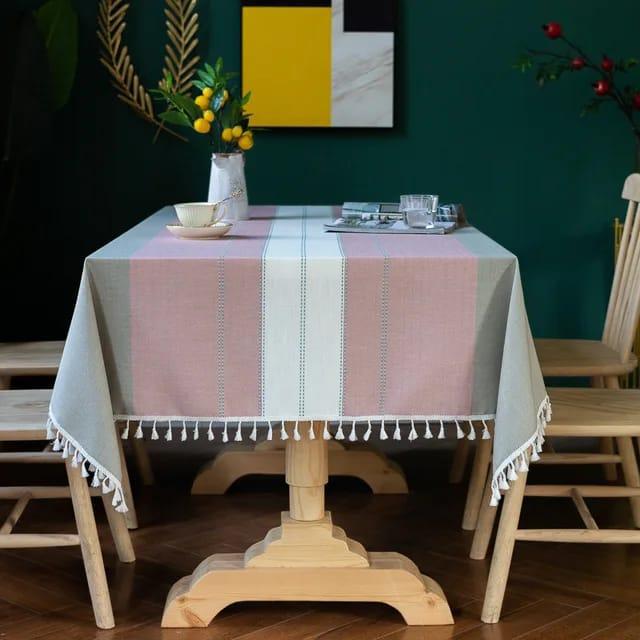 Wide Linen table cloth