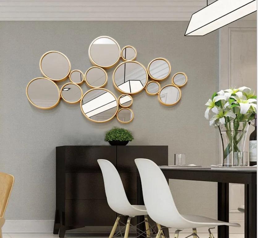 15 circles  mirror