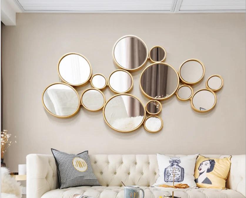 15 circles  mirror