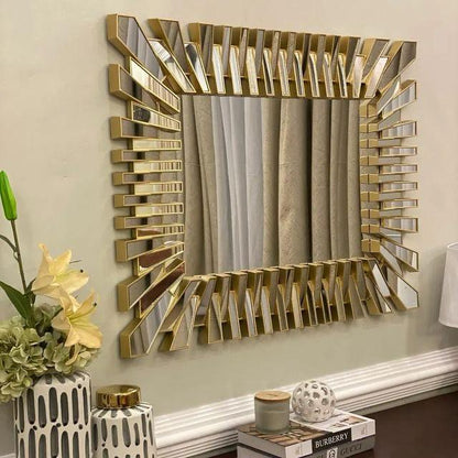 Modern rectangular mirror