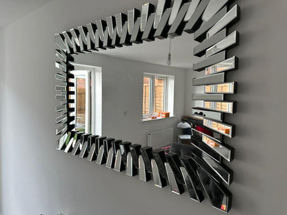 Modern rectangular mirror