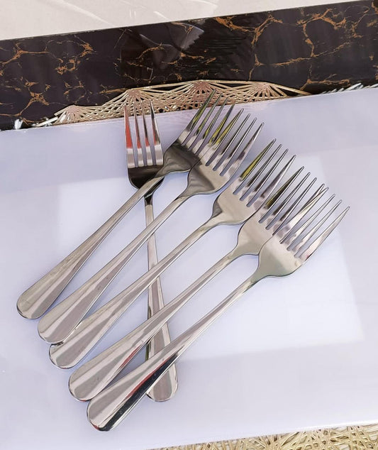 6pc premium quality stainless steel forks