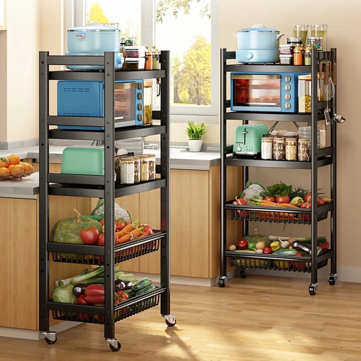 5 layers Multifunctional Metallic rack