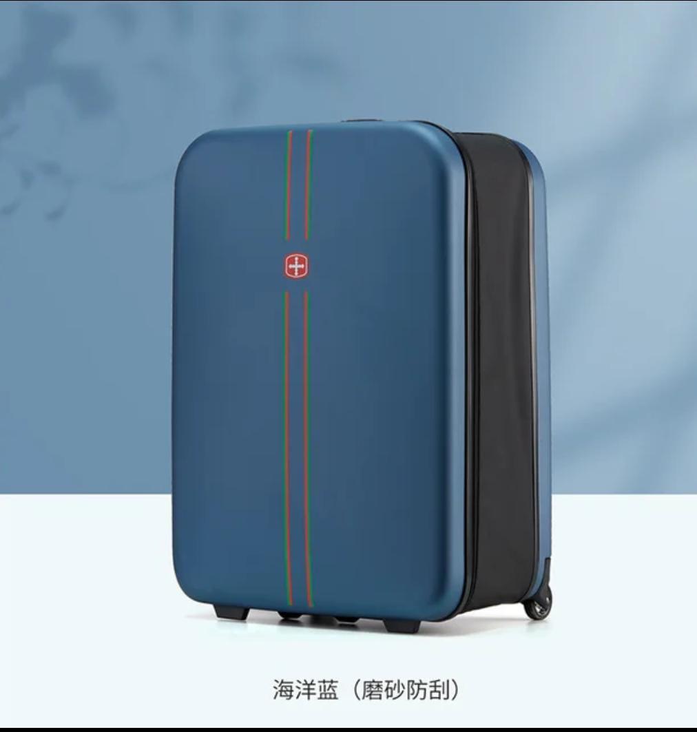 Collapsible travel luggage bag