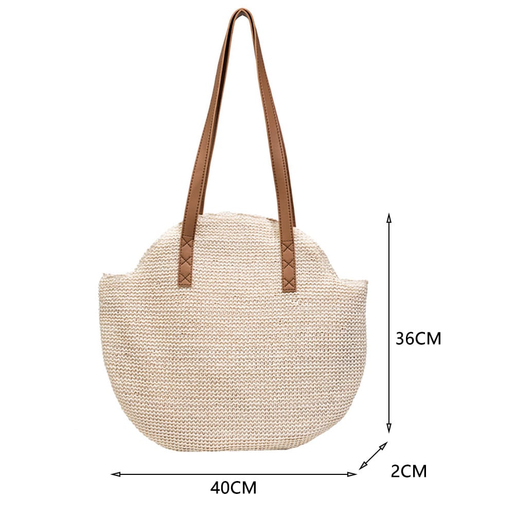 Summer woven tote bags