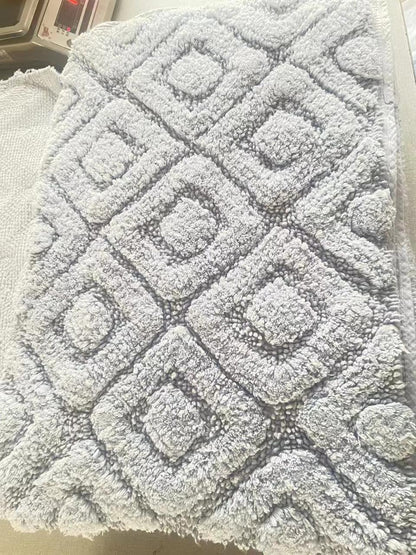 Bath door mat bedside mat