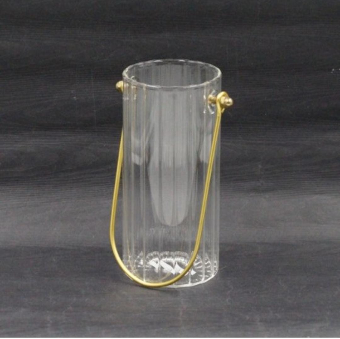 1.5Litre Glass bucket flower vase