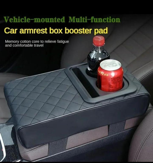 Car arm rest with storage