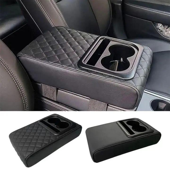 Car arm rest with storage