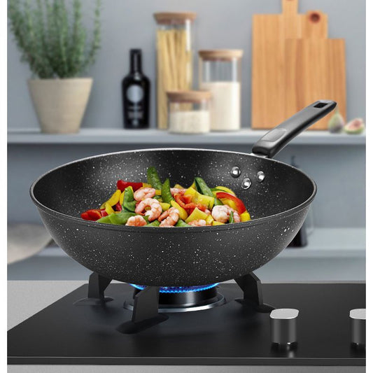 Deep wok pan