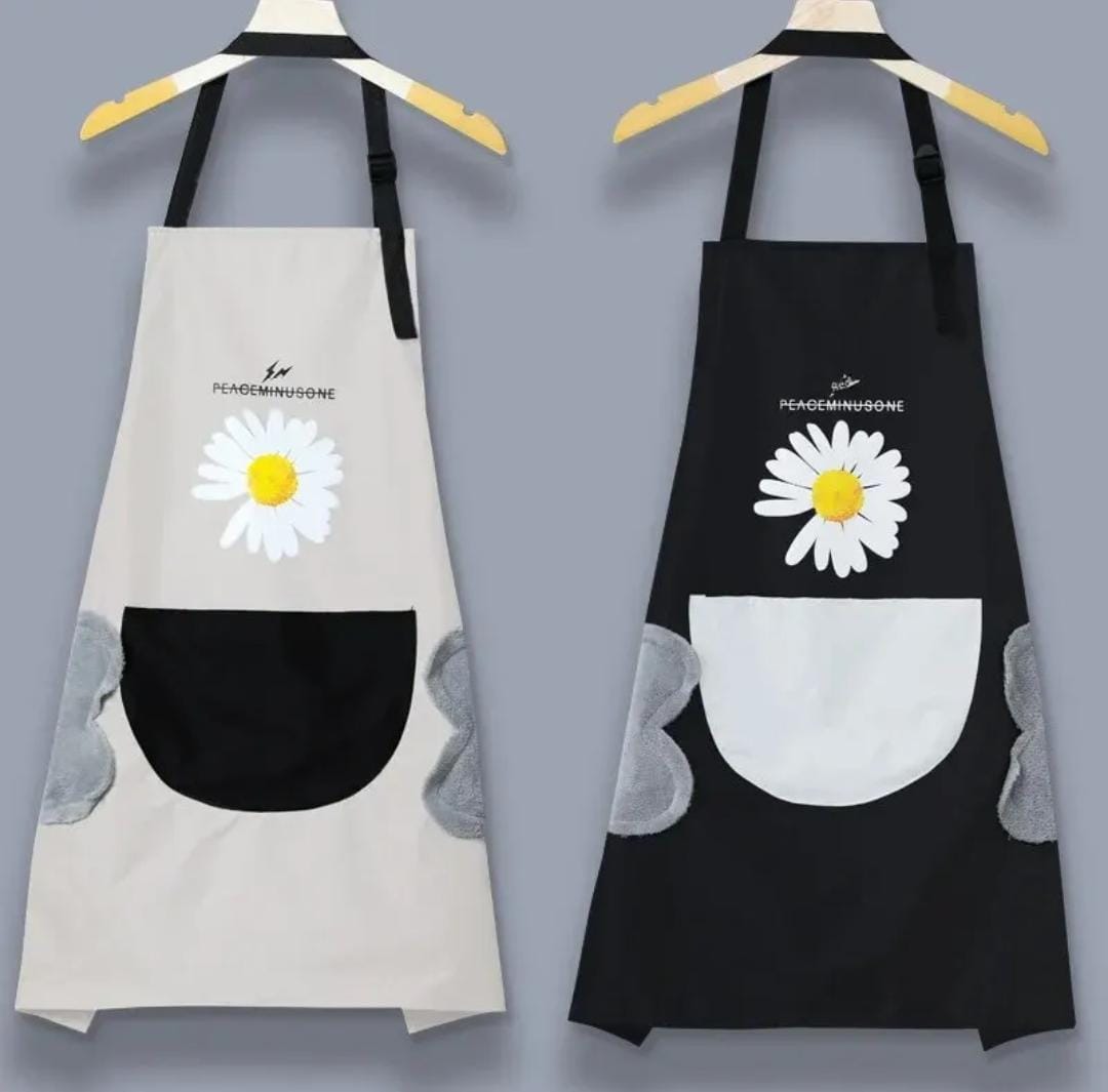 Waterproof cute floral Aprons