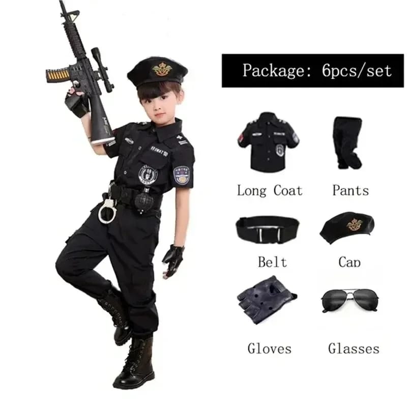 CBC children unisex police costumes