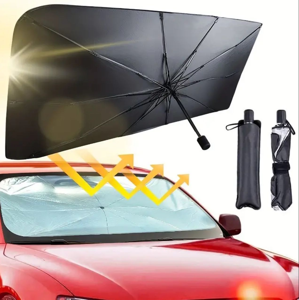 Car sunshade parasol windshield cover