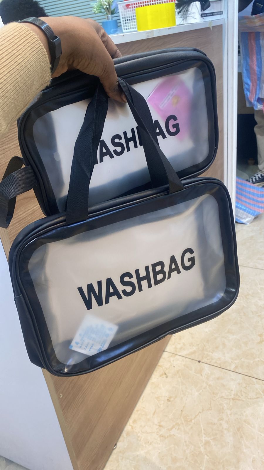 2pc Wash bags