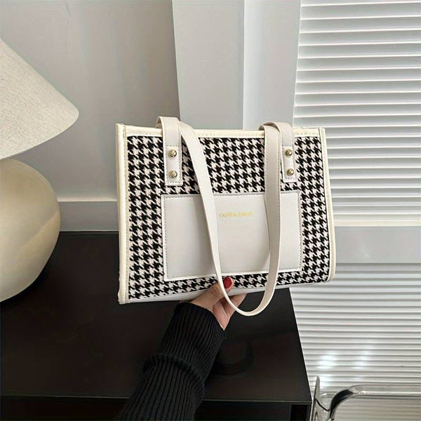 Pattern Square Shoulder Bag