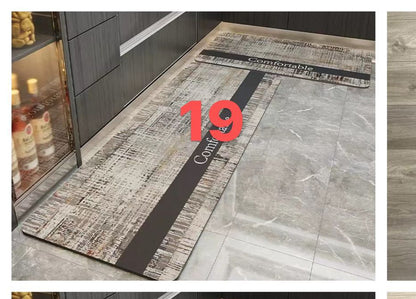 2Pc Kitchen mats with rubber bottom gha