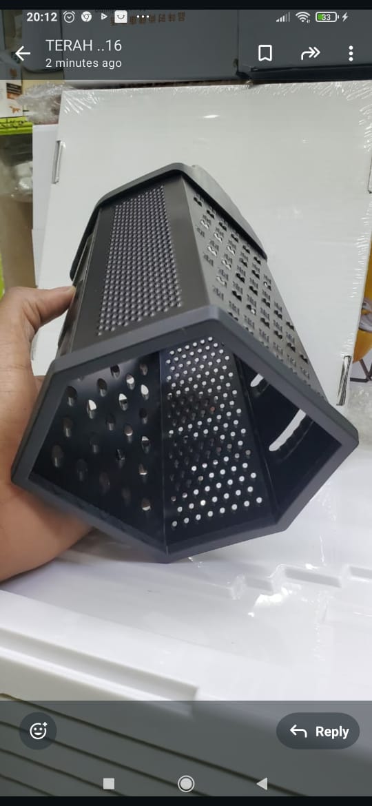 6 Sided  vegetable grater with aluminium handle