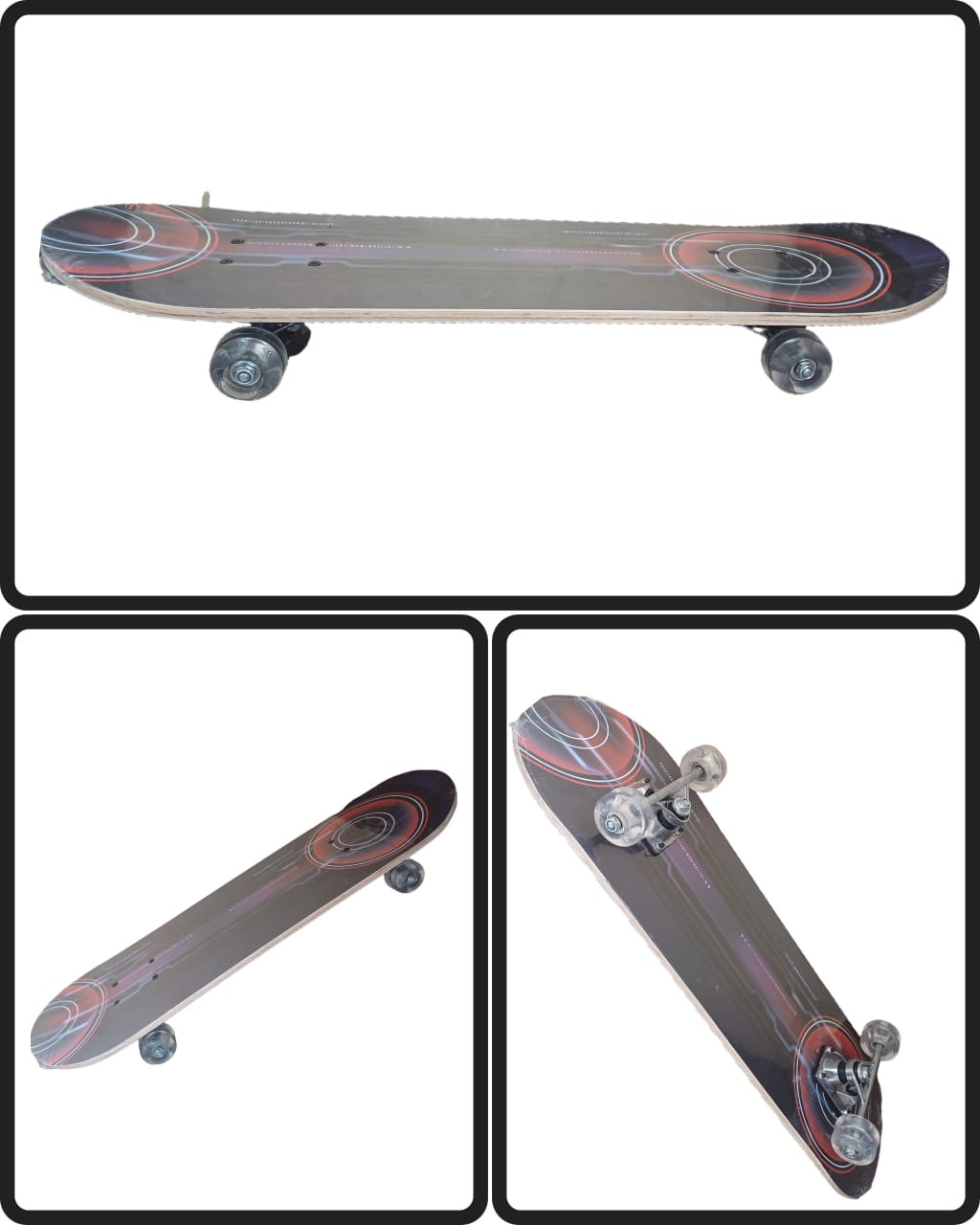 Maple wood skateboard