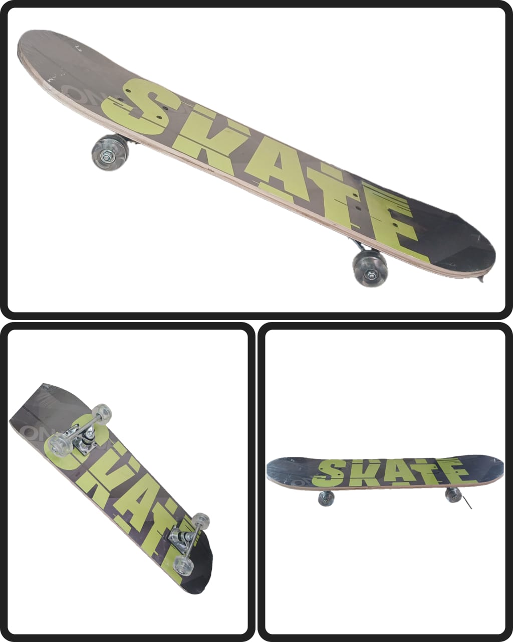 Maple wood skateboard