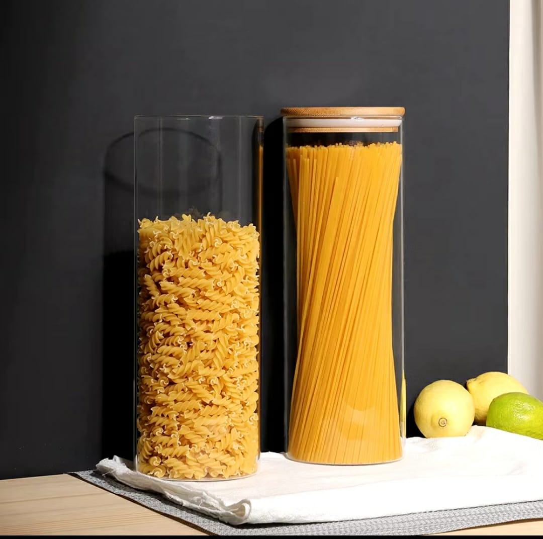 Spaghetti/ Cereal storage jars